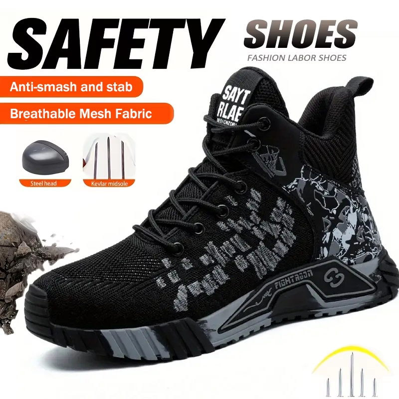 Men'S Shoes Diabetic - Sepatu Kerja Tahan Aus dengan Ujung