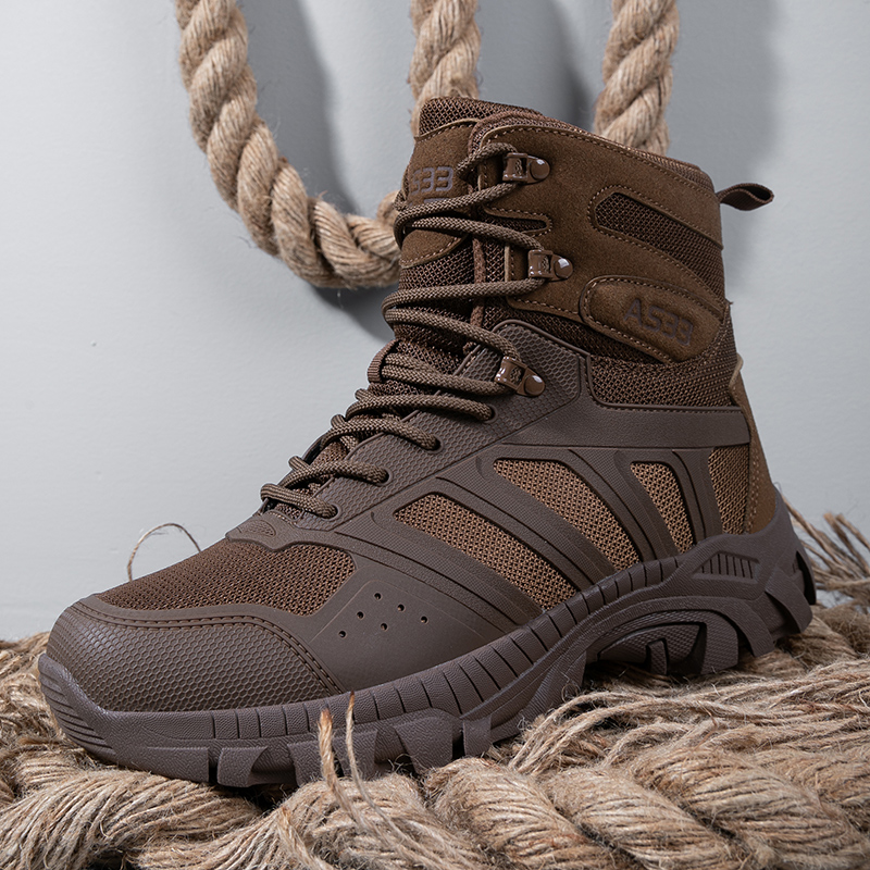 Men'S Shoes Zipper - Sepatu Bot Taktis Pria Sepatu Hiking