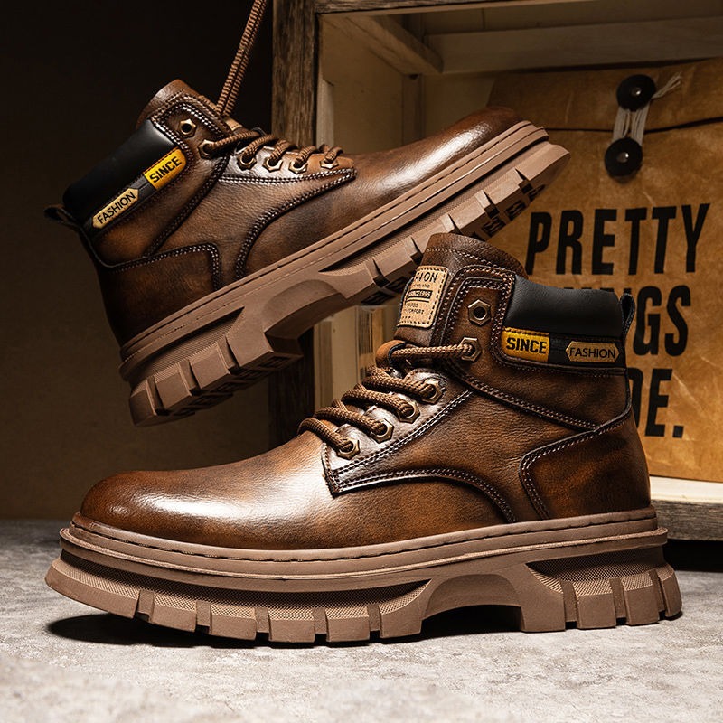 Men'S Shoes Timberland - Sepatu Bot Pergelangan Kaki Platform Pria