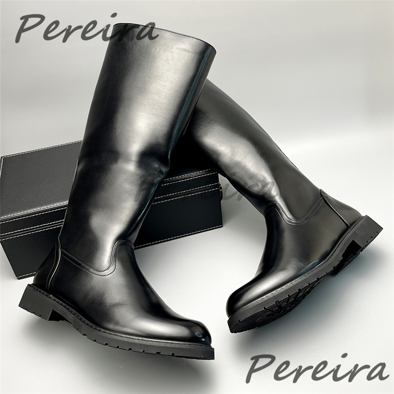 Men'S Shoes Zipper - Sepatu Bot Pria Musim Gugur Musim