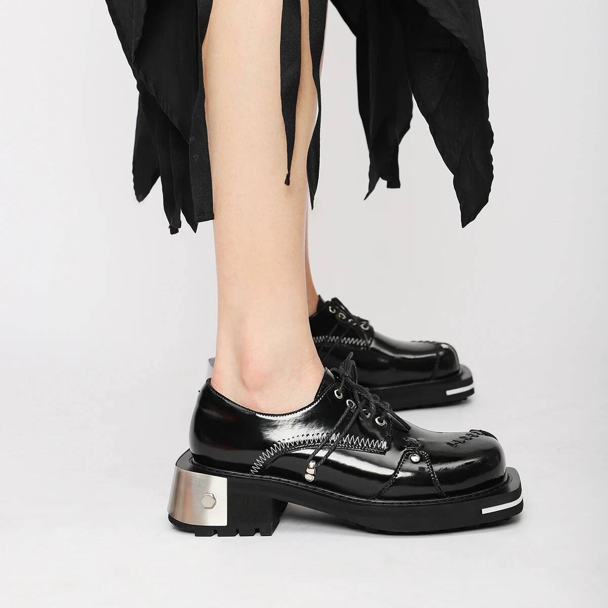 Men Shoes Trainers - Sepatu Sneaker Wanita Pria Retro Kulit