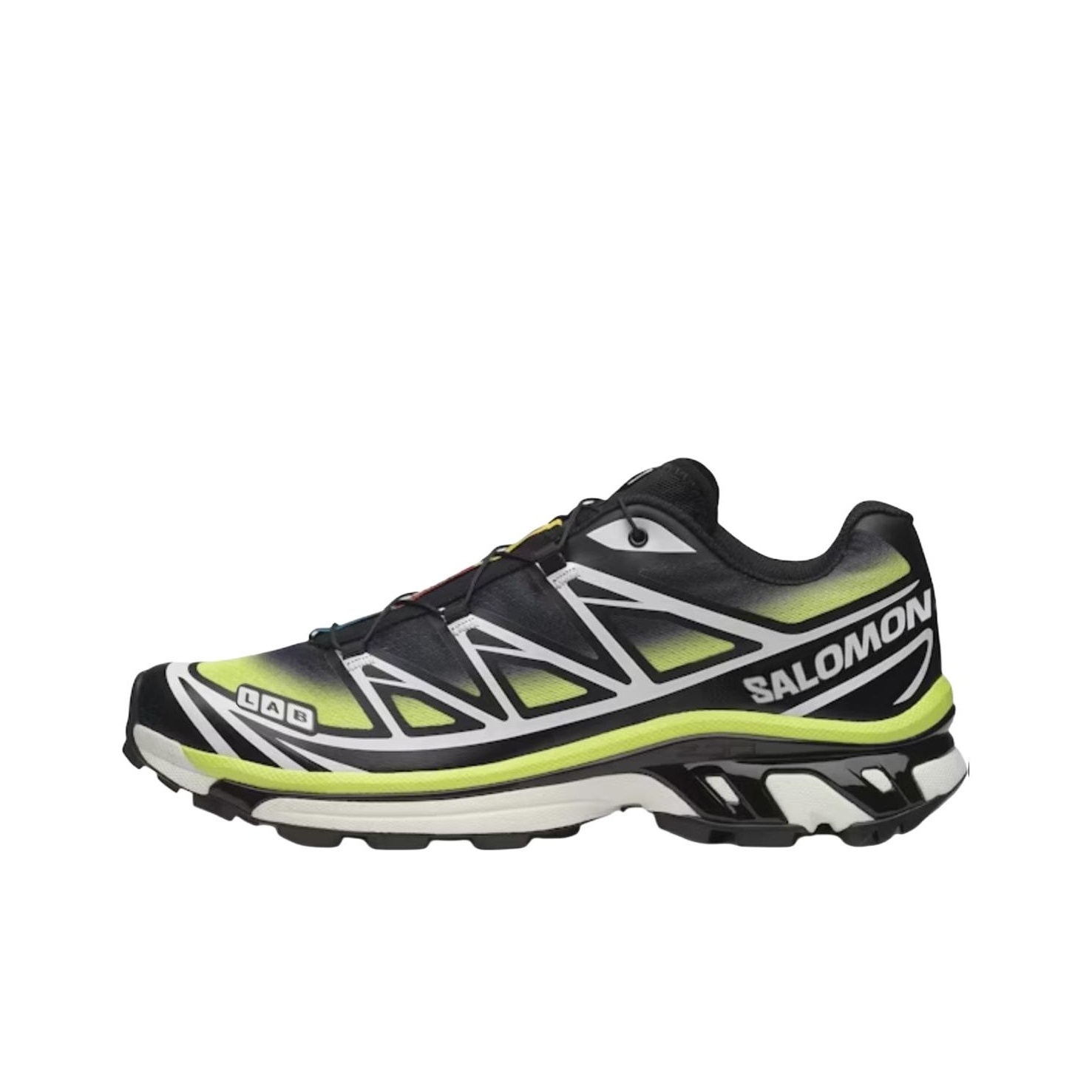 Men'S Shoes Yellow And Black - SALOMON XT 6 Sepatu Lari Kasual