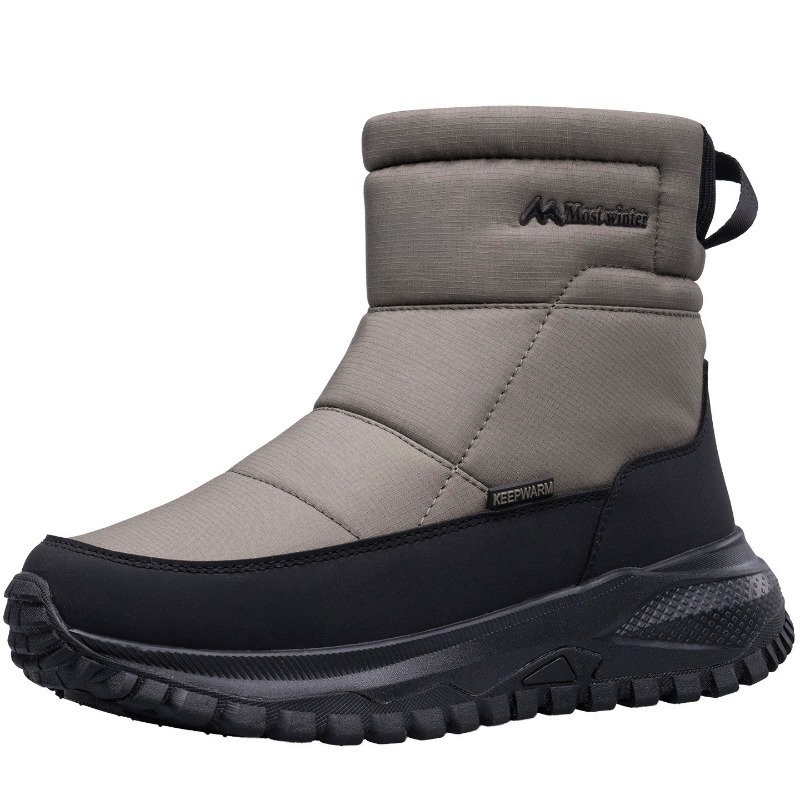 Men'S Shoes Zipper - Sepatu Bot Pria Sepatu Bot Salju