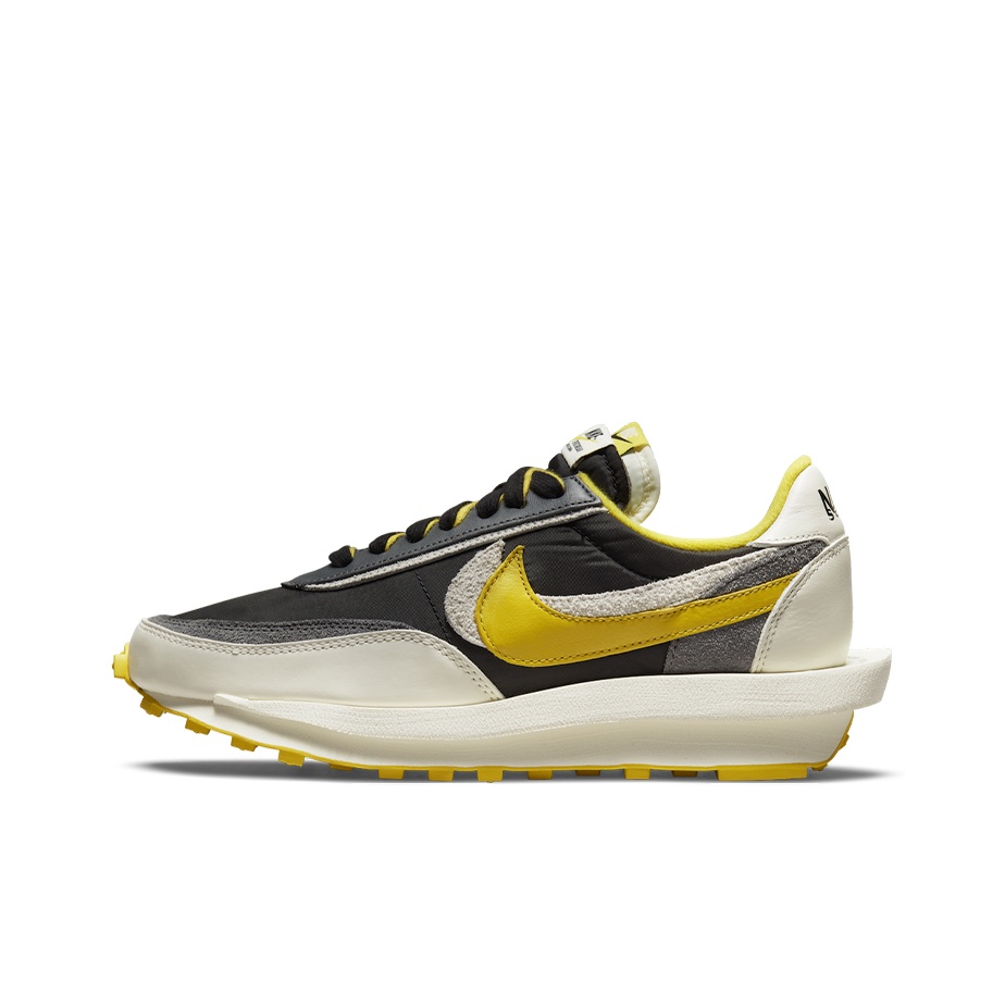 Sacai x Nike LDWaffle Black An - Men'S Shoes Yellow And Black ulasan dan harga
