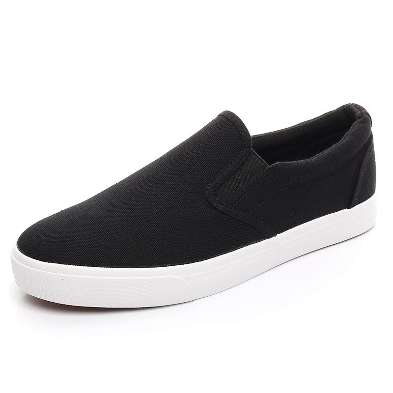 FUQIAO sepatu kanvas berkendar - Men'S Shoes Yellow And Black ulasan dan harga
