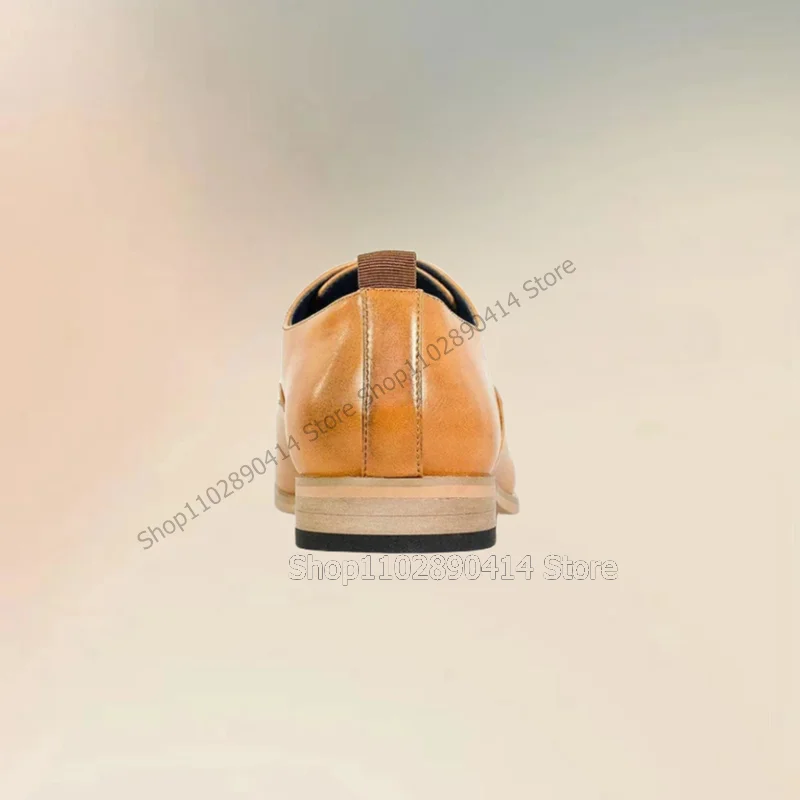 Sepatu Loafer Pria Desain Jahi - Men'S Shoes Yellow And Black ulasan dan harga