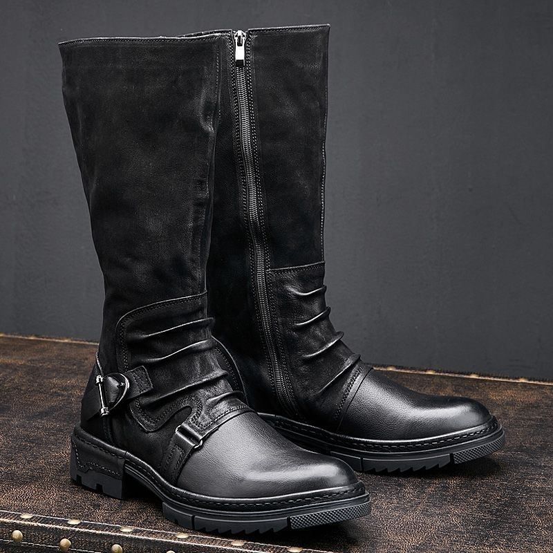 Sepatu bot kulit motor Retro A - Men'S Shoes Louis Vuitton ulasan dan harga