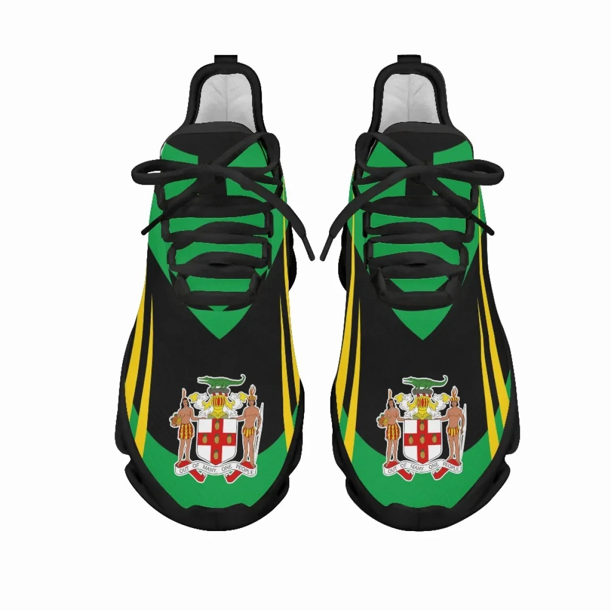 Sepatu Motif Bendera Jamaika S - Men Shoes Trainers ulasan dan harga