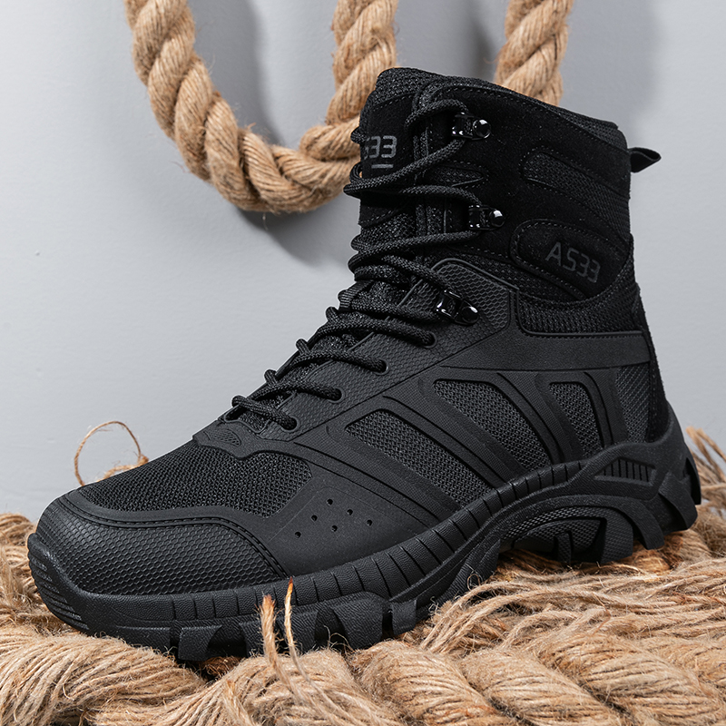 Sepatu Bot Taktis Pria Sepatu  - Men'S Shoes Zipper ulasan dan harga