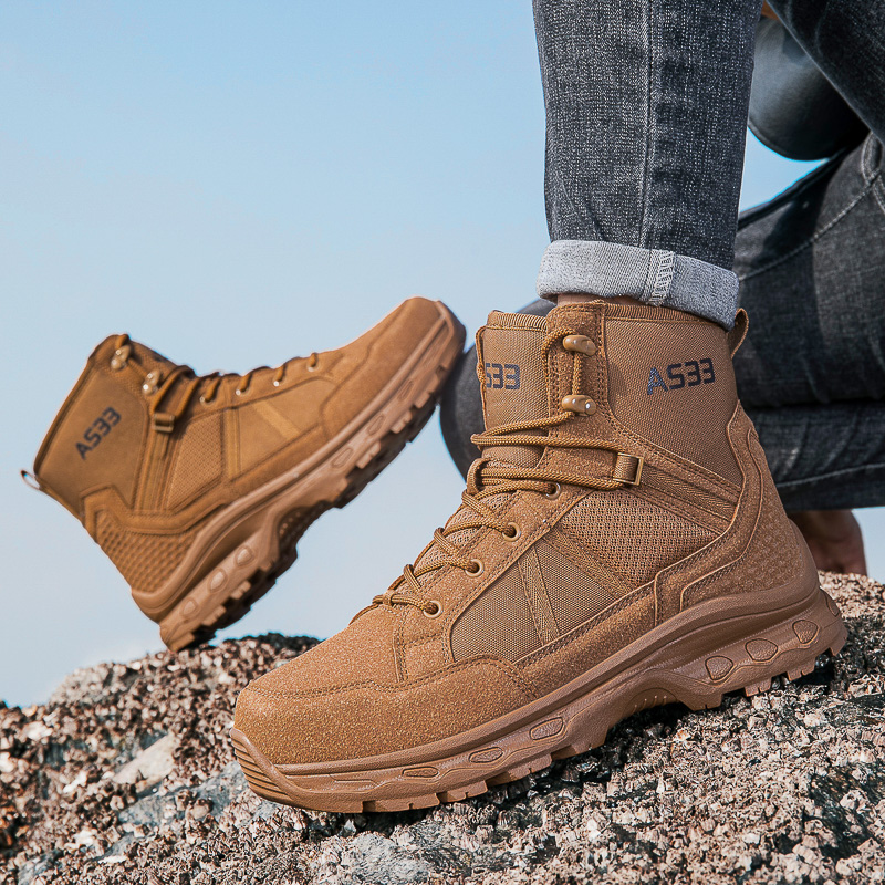 Sepatu Bot Taktis Militer Pria - Men'S Shoes Zipper ulasan dan harga
