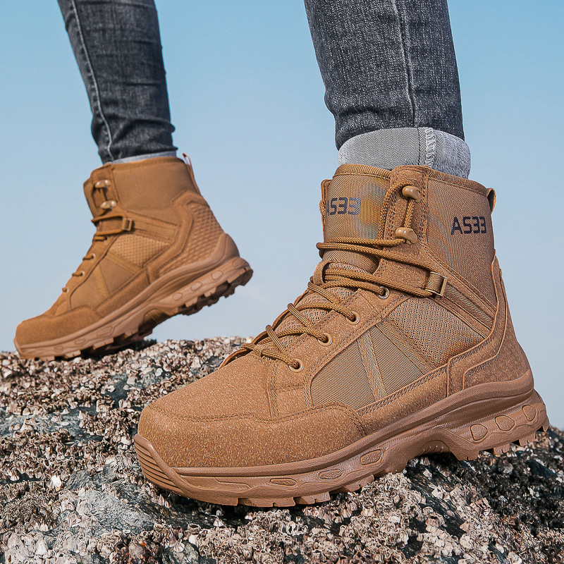 Sepatu Bot Taktis Militer Pria - Men'S Shoes Zipper ulasan dan harga