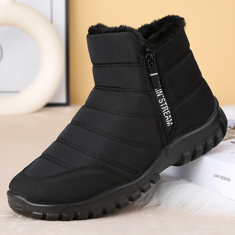 Sepatu Bot Salju Pria Anti Air - Men'S Shoes Zipper ulasan dan harga