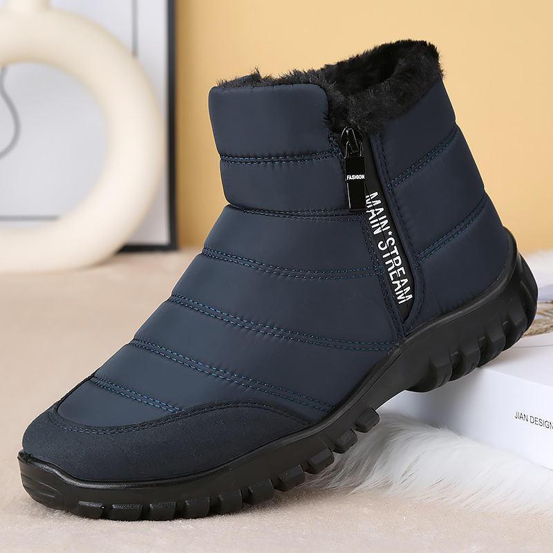 Sepatu Bot Salju Pria Anti Air - Men'S Shoes Zipper ulasan dan harga