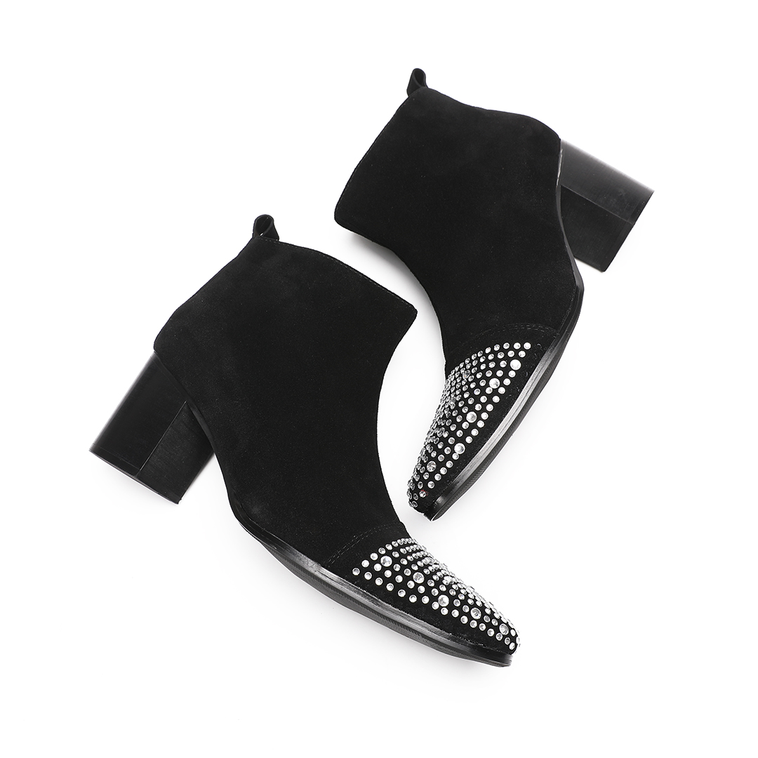 Sepatu Bot Pria Kulit Suede Be - Men'S Shoes Zipper ulasan dan harga