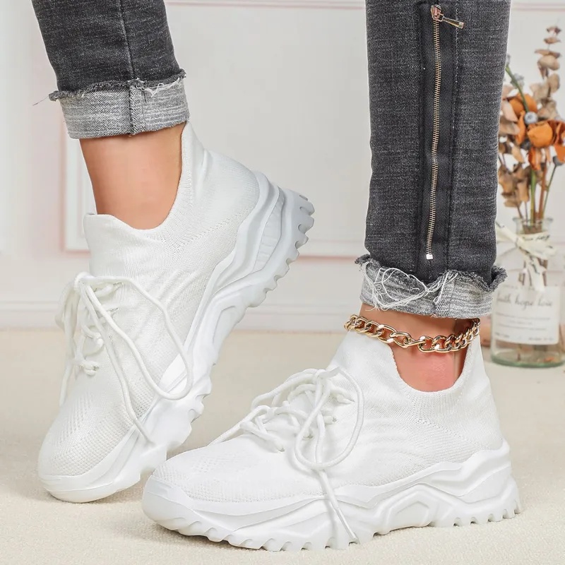 Sepatu Sneakers Platform Chunk - Men Shoes Trainers ulasan dan harga
