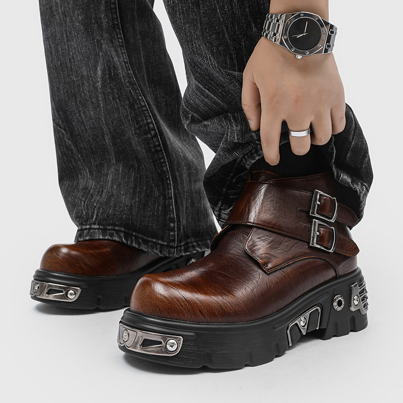 Sepatu bot platform punk goth  - Men'S Shoes Timberland ulasan dan harga