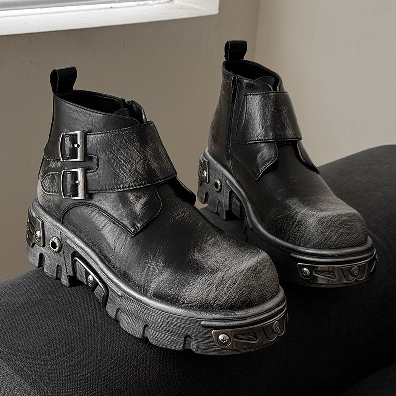 Sepatu bot platform punk goth  - Men'S Shoes Timberland ulasan dan harga