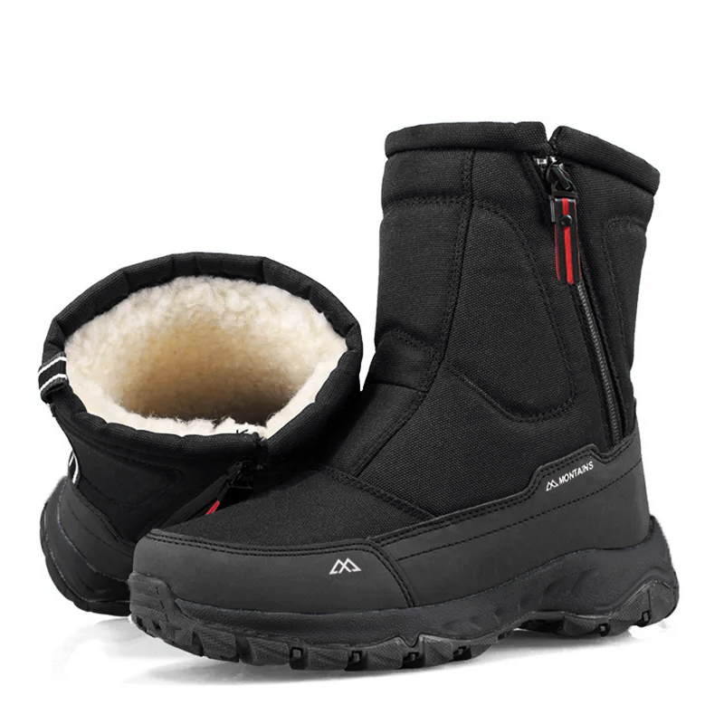 Sepatu Bot Salju Pria Musim Di - Men'S Shoes Zipper ulasan dan harga