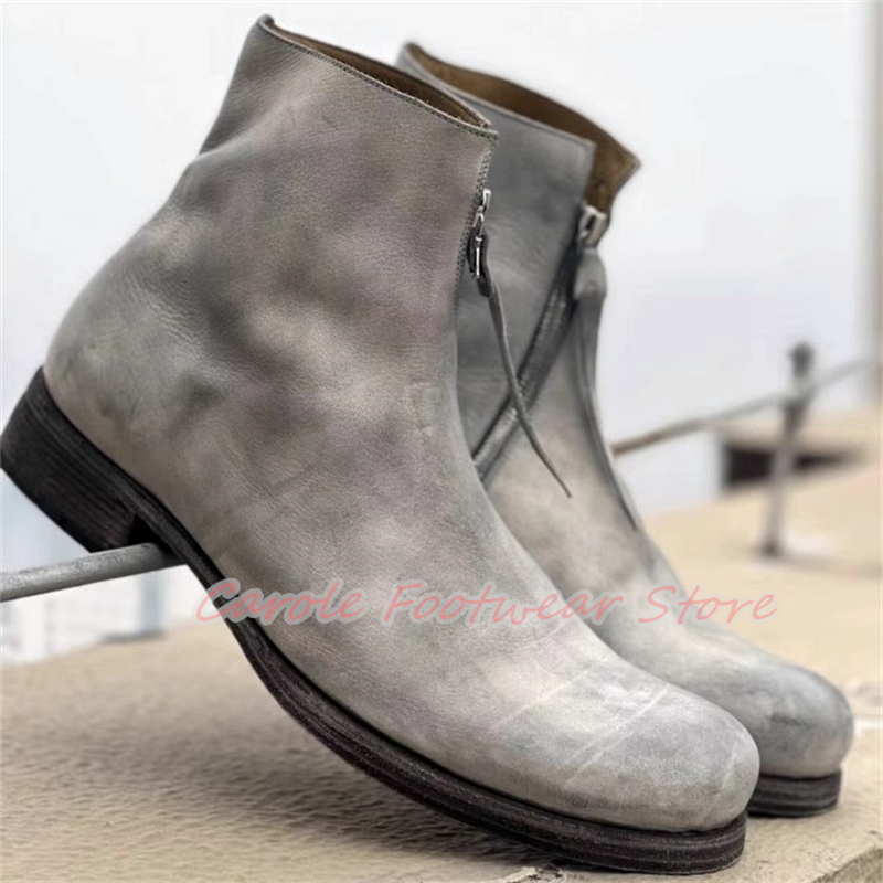 Sepatu Boots Pria Model Inggri - Men'S Shoes Zipper ulasan dan harga