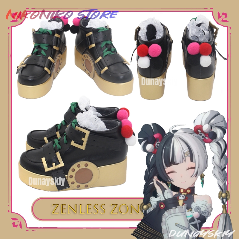Sepatu Cosplay Game Zenless Zo - Men'S Shoes Zone ulasan dan harga