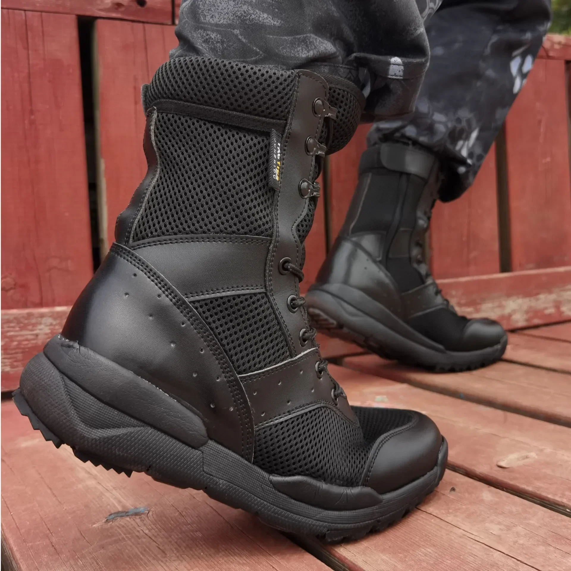 Sepatu Bot Latihan Tempur Musi - Men'S Shoes Zipper ulasan dan harga